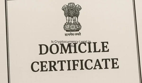 Domicile Certificate